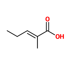2-methyl-2-pentenoic acid (CAS N° 3142-72-1)​