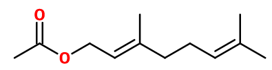 Geranyl acetate (CAS N° 105-87-3)​