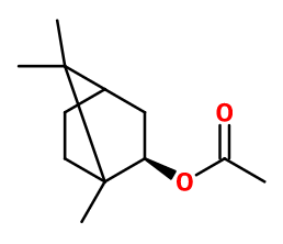 Isobornyl acetate (CAS N° 125-12-2)​