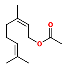 Neryl acetate, C12H20O2