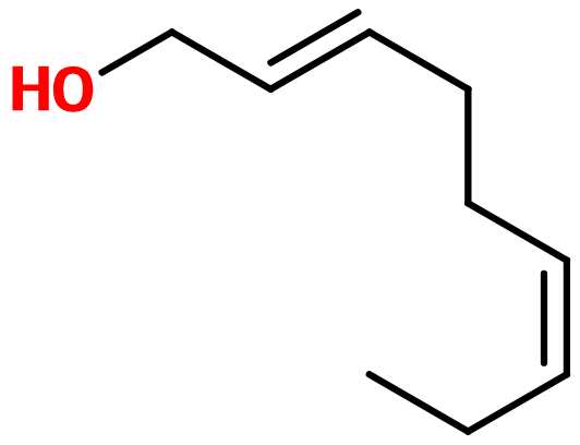 Trans-2-cis-6-Nonadiénol (N° CAS 28069-72-9)​